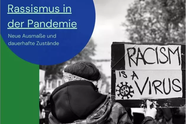 Demo-Plakat Racism is a Virus