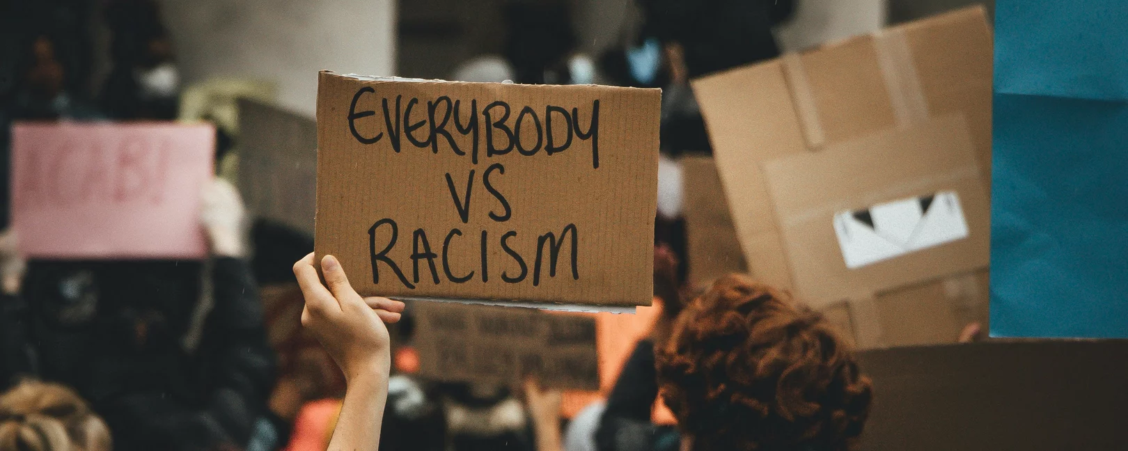 Demoschild 