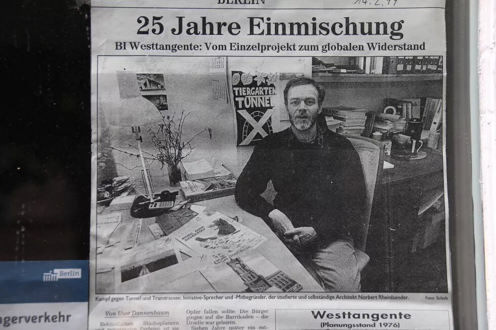 Westtangente Zeitungsausriss