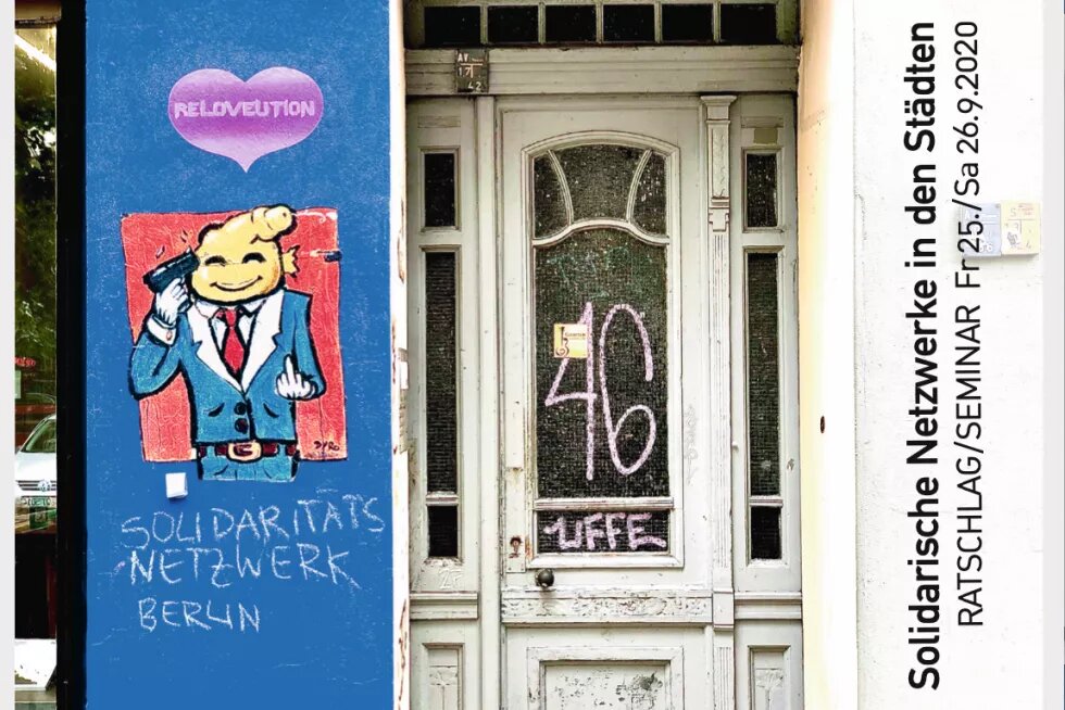 Postkarte solidarische Netzwerke Postkarte solidarische Netzwerke