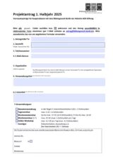 Projektantrag
